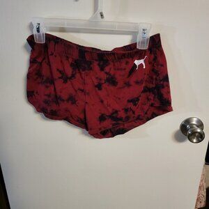 EUC VS PINK TIE DYED SLEEP SHORTS SZ S